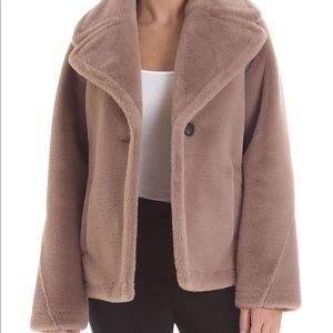 Avec Les Filles - Bonded Faux Fur Jacket